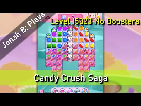 Candy Crush Saga Level 15323 No Boosters