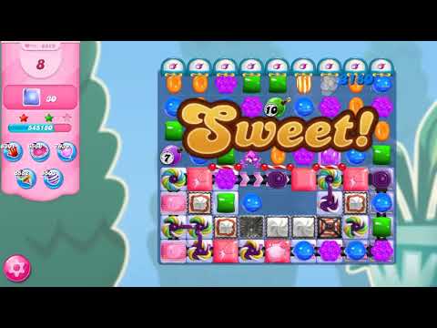 Candy Crush Saga LEVEL 6829 NO BOOSTERS (second version)