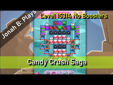 Candy Crush Saga Level 15314 No Boosters