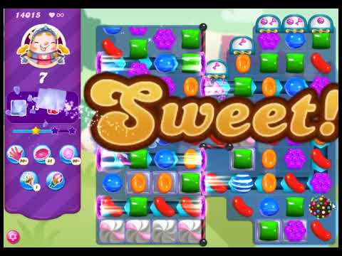 Candy Crush Saga Level 14015 - NO BOOSTERS | SKILLGAMING ✔️