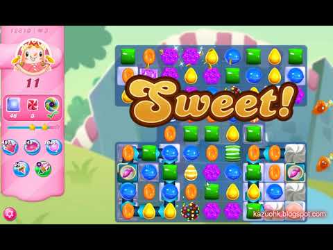 Candy Crush Saga Level 12810 (3 stars, No boosters)