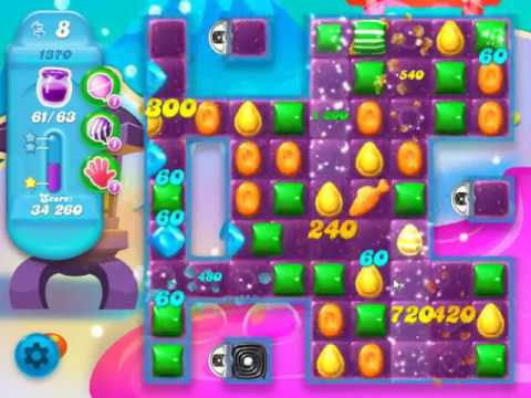 Candy Crush Soda Saga Level 1370 - NO BOOSTERS