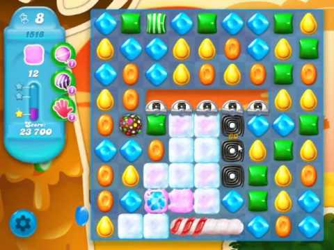 Candy Crush Soda Saga Level 1518 - NO BOOSTERS