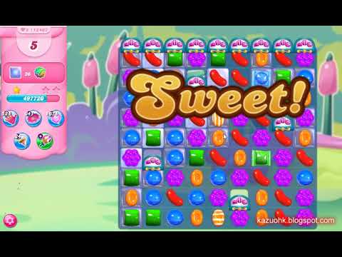 Candy Crush Saga Level 12467 (NO boosters)