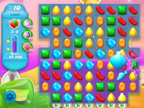 Candy Crush Soda Saga Level 1433 - NO BOOSTERS