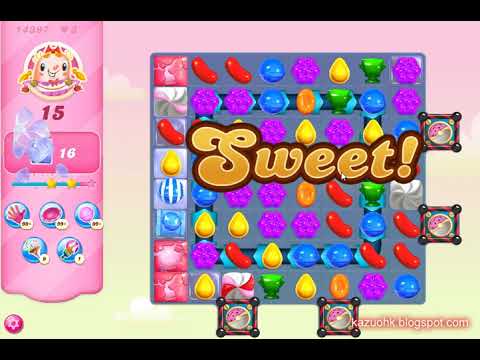 Candy Crush Saga Level 14397 (3 stars, NO boosters)