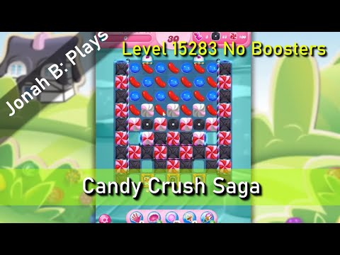 Candy Crush Saga Level 15283 No Boosters