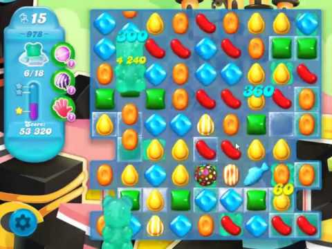 Candy Crush Soda Saga Level 978 - NO BOOSTERS