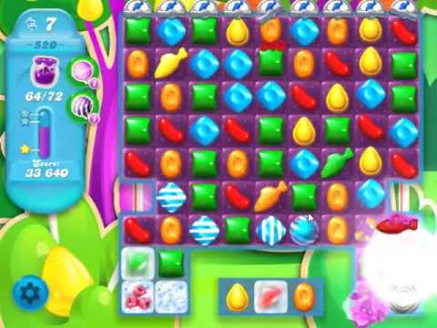 Candy Crush Soda Saga Level 520