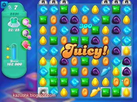 Candy Crush Soda Saga Level 2231 (3 stars, NO boosters)