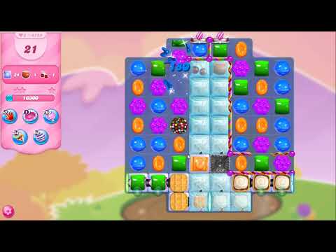 Candy Crush Saga Level 4725 NO BOOSTERS