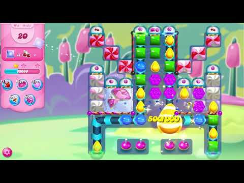 Candy Crush Saga Level 9161 NO BOOSTERS