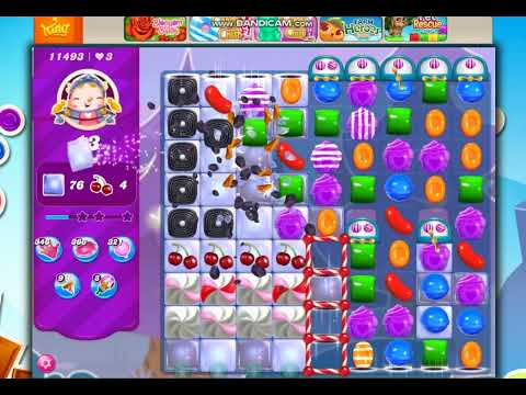 Candy Crush Saga Level 11493 - 20 Moves  NO BOOSTERS