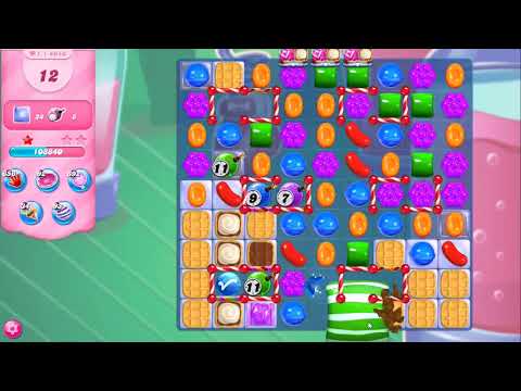 Candy Crush Saga Level 4610 NO BOOSTERS