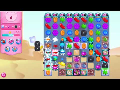 Candy Crush Saga Level 9718 NO BOOSTERS