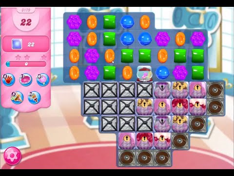 Candy Crush Saga Level 3179 NO BOOSTERS