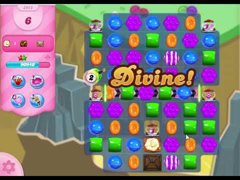 Candy Crush Saga Level 2912 NO BOOSTERS (third version)