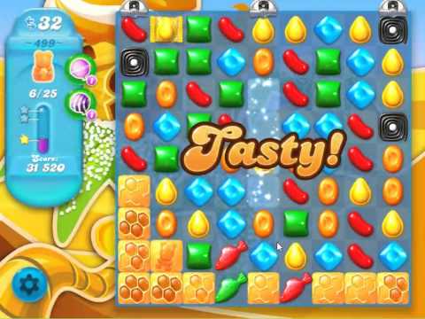 Candy Crush Soda Saga Level 499