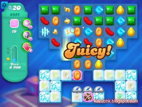 Candy Crush Soda Saga Level 2327 (3 stars, NO booster)