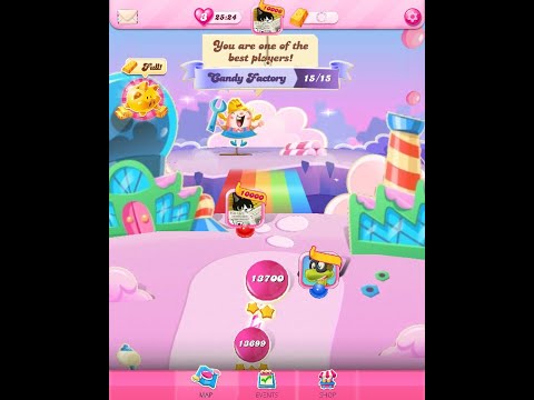 Candy Crush Saga Level 13700 (Weekly Last Level, 2nd version, NO boosters)