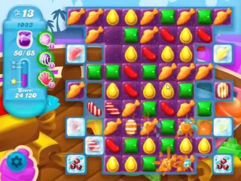 Candy Crush Soda Saga Level 1033 - NO BOOSTERS