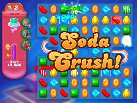 Candy Crush Soda Saga Level 2029 (3 stars, NO boosters)