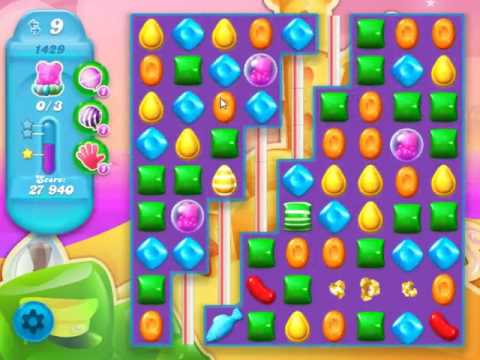 Candy Crush Soda Saga Level 1429 - NO BOOSTERS