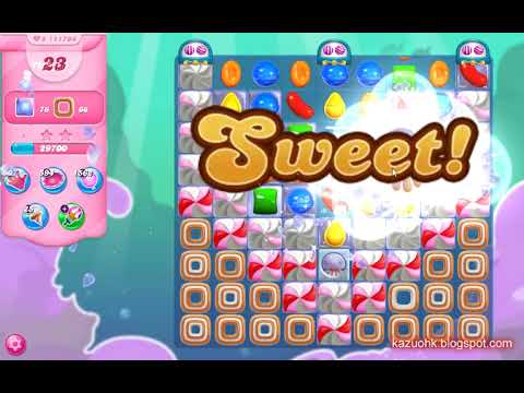 Candy Crush Saga Level 11704 (3 stars, No boosters)