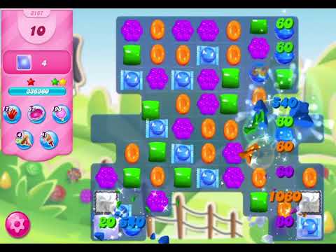 Candy Crush Saga Level 3167 NO BOOSTERS (second version)