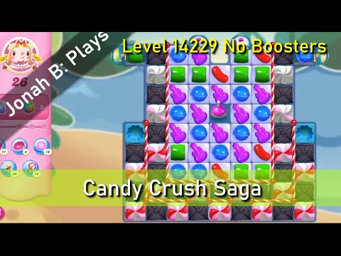 Candy Crush Saga Level 14229 No Boosters