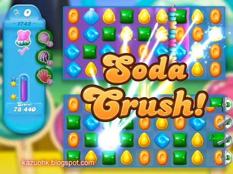 Candy Crush Soda Saga Level 1743 (3 stars, (No boosters)