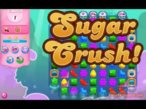 Candy Crush Saga Level 11242 (3 stars, No boosters)