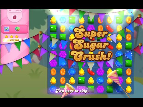 Candy Crush Saga Level 11602 (3 stars, No boosters)