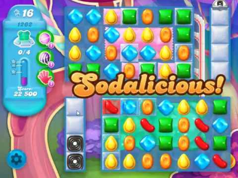 Candy Crush Soda Saga Level 1262 - NO BOOSTERS