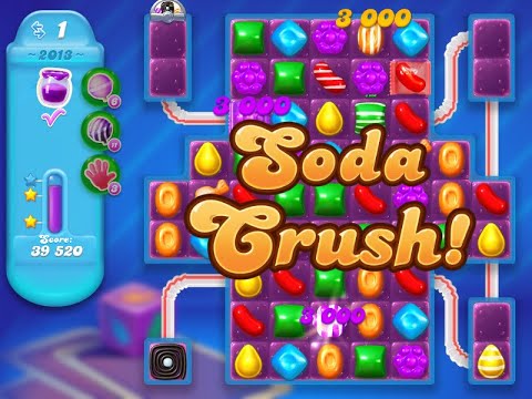 Candy Crush Soda Saga Level 2013 (3 stars, NO boosters)