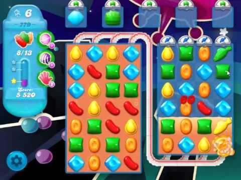 Candy Crush Soda Saga Level 779 - NO BOOSTERS