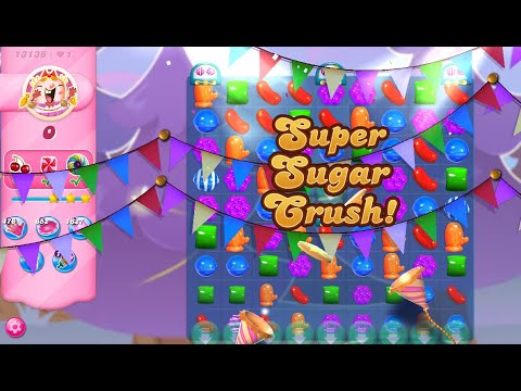 Candy Crush Saga Level 13138 (3 stars, NO boosters)