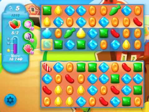 Candy Crush Soda Saga Level 1312 - NO BOOSTERS