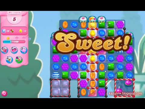 Candy Crush Saga Level 12519 (NO boosters)