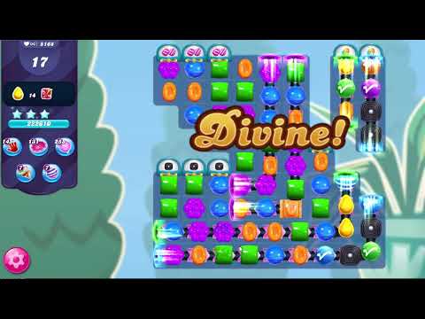 Candy Crush Saga Level 8168 NO BOOSTERS (second version)