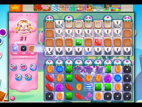 Candy Crush Saga Level 11418 - 25 Moves NO BOOSTERS