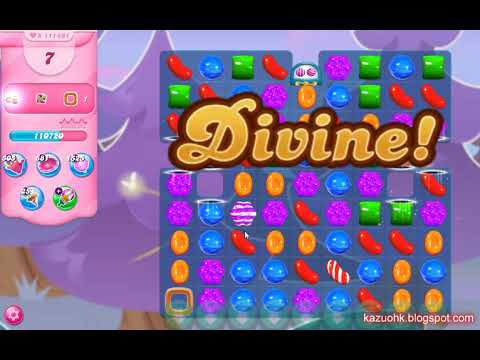 Candy Crush Saga Level 11491 (3 stars, No boosters)