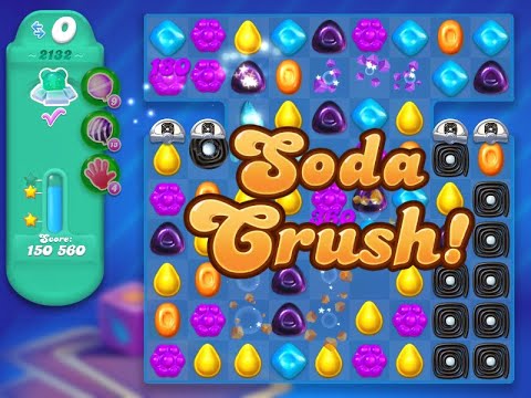 Candy Crush Soda Saga Level 2132 (3 stars, NO boosters)