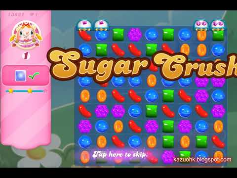 Candy Crush Saga Level 13821 (2nd version, NO boosters)