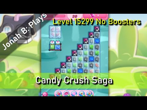 Candy Crush Saga Level 15299 No Boosters