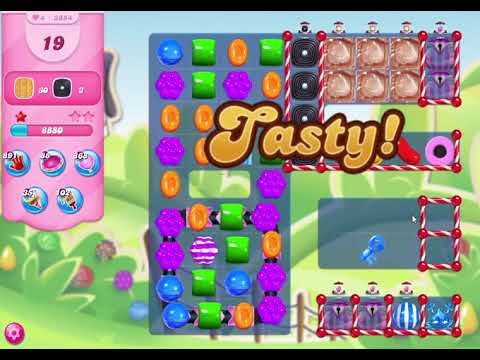 Candy Crush Saga Level 3854 NO BOOSTERS