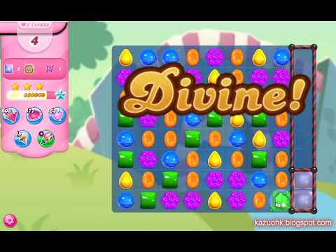 Candy Crush Saga Level 11453 (3 stars, No boosters, 2nd version)