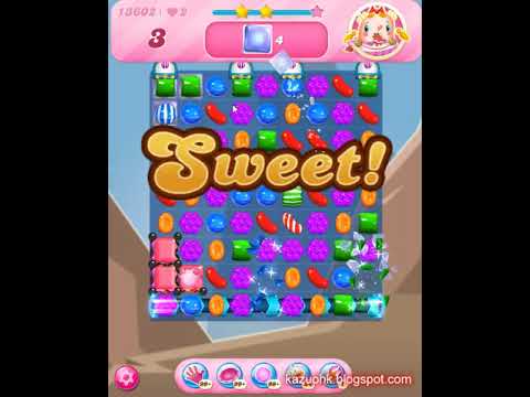 Candy Crush Saga Level 13602 (2nd version, 3 stars, NO boosters)