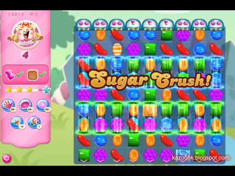 Candy Crush Saga Level 14012 (2nd version, 3 stars, NO boosters)