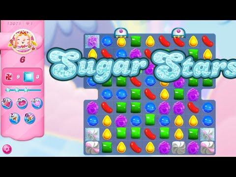 Candy Crush Saga Level 13071 (Sugar stars, No boosters)